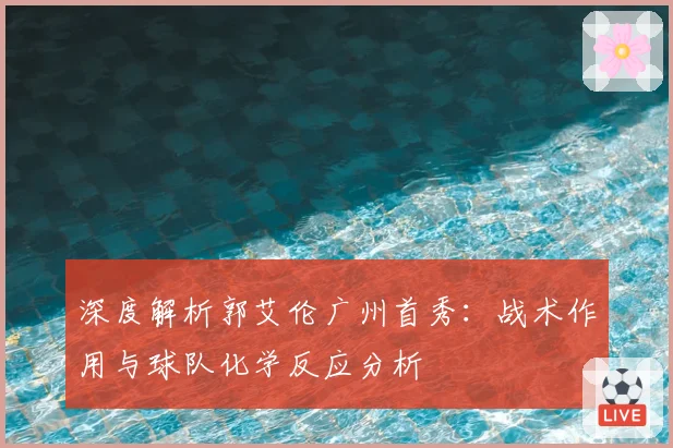 深度解析郭艾伦广州首秀：战术作用与球队化学反应分析